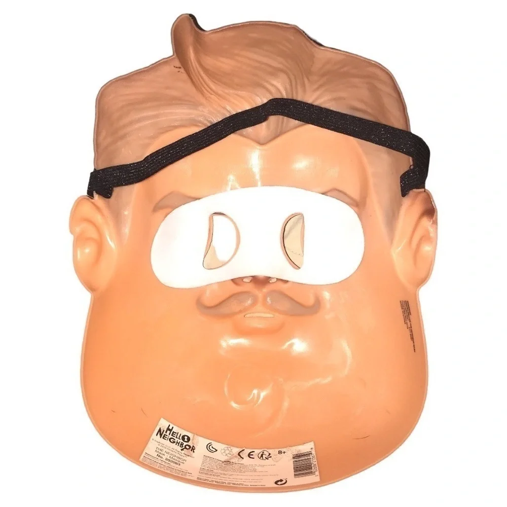 Hello Neighbor Mr Peterson Adult Mask Tiny Build Halloween Rubie’s Costume